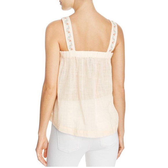 BANJARA EMBROIDERED KEYHOLE TOP - Picture 3 of 3